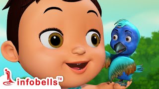 पहाट झाली सांगतं कोण  Marathi Rhymes amp Balgeet  Infobells [upl. by Sundberg]