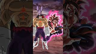 Goku ssj4 vs tournament of power goku jiren hit [upl. by Leyla]