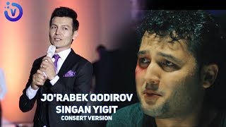 Jorabek Qodirov  Singan yigit  Журабек Кодиров  Синган йигит consert version [upl. by Hsetim]