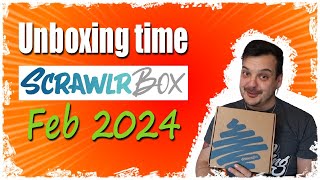 ScrawlrBox Unboxing  Feb 2024  Box 102 [upl. by Rianon71]