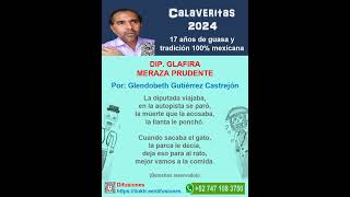 Calaveritas  Dip Glafira Meraza Prudente [upl. by Tartaglia]