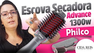 ESCOVA SECADORA Philco Advance PES14  Bivolt ALISA MODELA E SECA [upl. by Aryamoy]