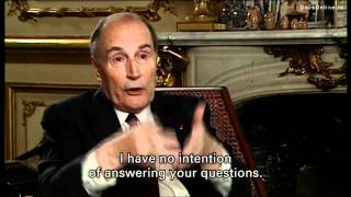 President Mitterrand gets angry [upl. by Ennavoj]