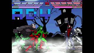 MUGEN Fight  Symbiote Party [upl. by Pastelki]