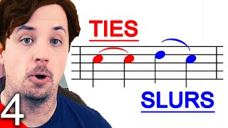 Playing Ties vs Slurs and More Home Piano Course 4 [upl. by Magulac771]