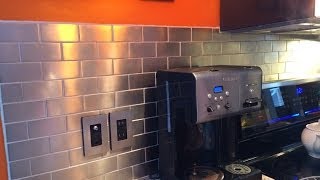 Stainless Steel Kitchen Backsplash Ideas [upl. by Terence]