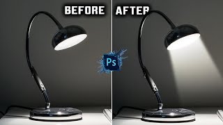 How to Create Lamp Light Effect Using Photoshop [upl. by Asor]