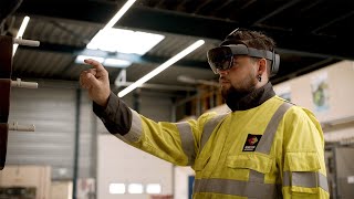 Microsoft amp Enexis Bringing mixed reality to training operations [upl. by Nnairet647]