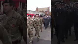 Loughborough Town Remembrance Day Parade 2024 [upl. by Semyaj]