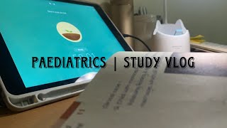 Day 8 of NEETPG 2025 preparation  REVISING PAEDIATRICS IN 3 DAYS 👶🏻 STUDY VLOG [upl. by Donell]