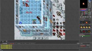 Tibia LowMid Level Characters 13  Main Barbarian Camp and Ice Witch Tower Solo [upl. by Suhsoj]