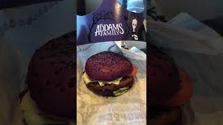 Burger King’s 2024 Halloween Menu addamsfamily food whopper burger shake [upl. by Auqinaj]