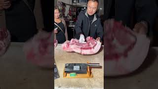 Pork cut  The best piece of meat  Slicing Pork  fresh pork pig Nov 02 [upl. by Yankee606]