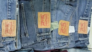 QUẦN JEANS 2HAND HIỆU LEVIS 501505511 NGÀY 3062024 ZALO 0972663172 jeans fashion LEVIS 501 [upl. by Aninotna]