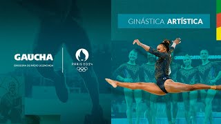 Ginástica Artística  Jogos Olímpicos  Gaúcha em Paris  05082024 [upl. by Enitnelav]