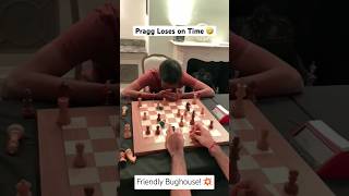 Prag vs Arjun friendly bughouse banter chess viralvideo trending shortvideo shorts time [upl. by Aneeram]