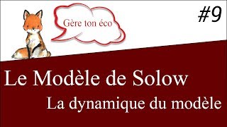 Macroéconomie  La dynamique de Solow avec la règle dor modèle de Ramsey9 [upl. by Adnirod]