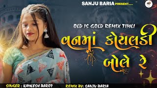 વનમાં કોયલડી બોલે રે  Kamlesh Barot New Timli  New Timli 2024  Old Timli  mix By Sanju Baria [upl. by Eceinhoj]