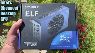 The Intel ARC A310  Is The Cheapest ARC Graphics Card Worth It [upl. by Eednus]