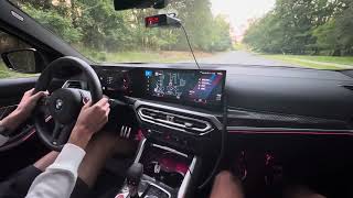 Bmw g80 m3 competition xdrive launch control [upl. by Selbbep]