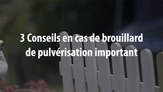 Éviter le brouillard de pulvérisation  Conseils pour pulvériser les vernis laques  WAGNER [upl. by Nauq]