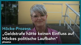 Tanja Ries MDRKorrespondentin zum aktuellen Prozess gegen den AfDPolitiker Björn Höcke [upl. by Ylim]