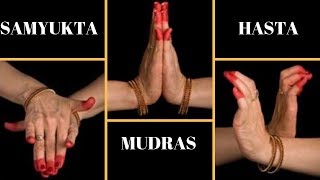 Samyukta Hasta Mudras Double Hand Gestures with Shloka  Classical Dance lessons part 2 [upl. by Phillie]