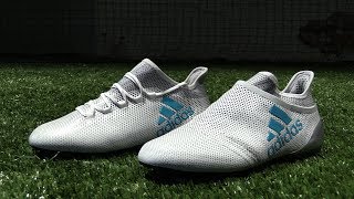 adidas X 17 PureSpeed  X 171 FGAG Fotballsko Dust Storm Pack [upl. by Bridgette128]