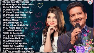 Best Of Udit Narayan Alka Yagnik Kumar Sanu Songs  90s Evergreen Bollywood Songs Jukebox [upl. by Hainahpez]