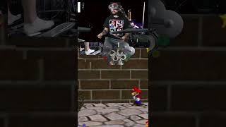 Blindfolded WR 1873 Wild Blue Drum blindfold speedrum mario sm64 [upl. by Allevon323]