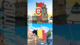 Portugal 🇵🇹 VS Bélgica 🇧🇪 shorts edit viral portugal vs belgica europa [upl. by Job]