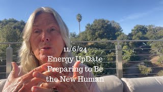 11624 Energy UpDate  Becoming the New Human [upl. by Aierdna]