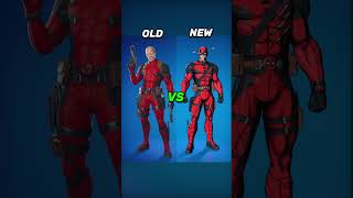 Deadpool amp Wolverine Skins NEW vs OLD fortnite shorts [upl. by Hamitaf380]