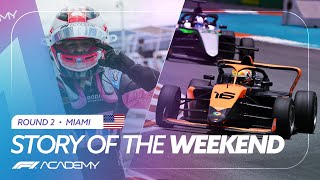 The Story Of The Weekend  Miami 2024  F1 Academy [upl. by Tterraj]