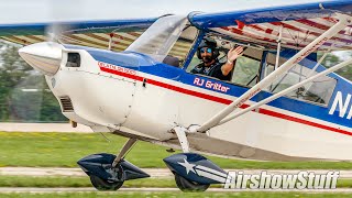 RJ Gritter Decathlon Aerobatics  EAA AirVenture Oshkosh 2021 [upl. by Nathalia]