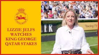 WATCH Lizzie Jelfs Watches King George Qatar Stakes [upl. by Ennylcaj]