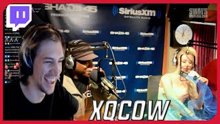 xQcOW Reacts To quotIggy Azalea Freestyle On Sway In The Morningquot [upl. by Amador121]