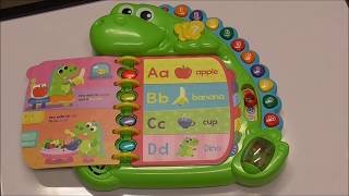 Leapfrog Dinos Delightful Day Book  LEARNING TOYS FOR TODDLERS AND PRESCHOOLERS [upl. by Yarahs]