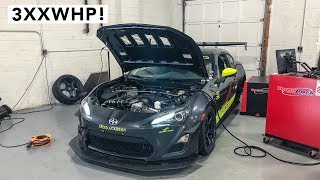 HiBoost Pulley Scion FRS Dyno Results [upl. by Collayer627]