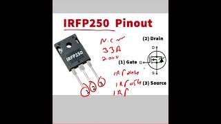 IRFP250 MOSFETirfp 250 mosfet workingirfp250datasheet mosfet [upl. by Wootten23]