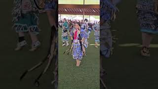 Jingle dancer at the 2024 Mino Keno Ma Ga Wen Pw [upl. by Kendell]