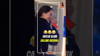 Caitlin Clark trying to call a PhilliesBrewers game is the funniest thing you’ll see today😂 WNBA [upl. by Alitha]