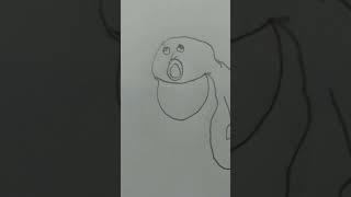 Screaming gibbon monkey animated [upl. by Ayikahs]