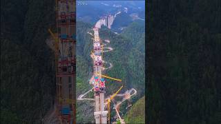 Underconstruction WORLDS LONGEST EXPRESS BRIDGE WAY IN GUIZHOU bridge construction [upl. by Acinelav512]