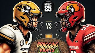 College Football 25  12 Missouri vs Louisville  Bragging Rights Series Week 4 Matchup [upl. by Staci658]