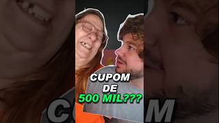 Cupom De 500 Mil Da Shopee livedobrino humor MundinhoBrino [upl. by Senaj469]