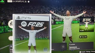 EA FC 25  Disk edition  Unbox and playing  PS5  Physical Disk  Gameplay [upl. by Cristiano]