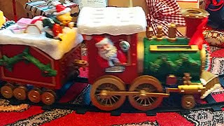 Le train de Noël pour les enfants  Joyeux Noël Tinyschool Français [upl. by Anaet646]