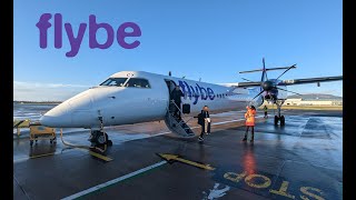 The New Flybe BirminghamBelfast Flight Highlights 7 January 2023 [upl. by Reltuc539]