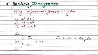 Unit4  Newton Differentiation amp Integration  Romberg Integration  Numerical Method Prashant YT [upl. by Anivle52]